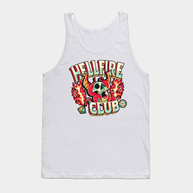 Hellfire Club Tank Top by Blues and Design